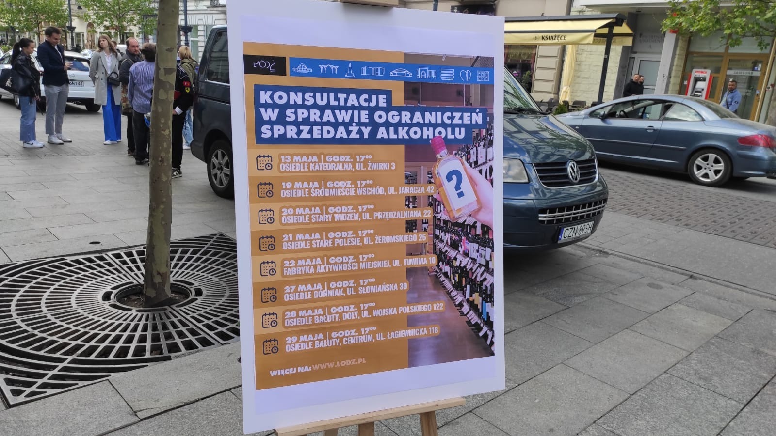 Nocna prohibicja w Łodzi. Mieszkańcy mogą zabrać głos w sprawie na stoisku przy Piotrkowskiej 104 3 Nocna prohibicja w Łodzi