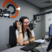Paulina Klimas-Stasiak w studiu Radia Łódź