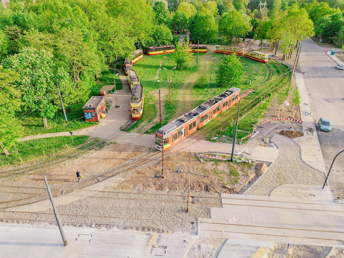 Tramwaje wracają na Kochanówkę