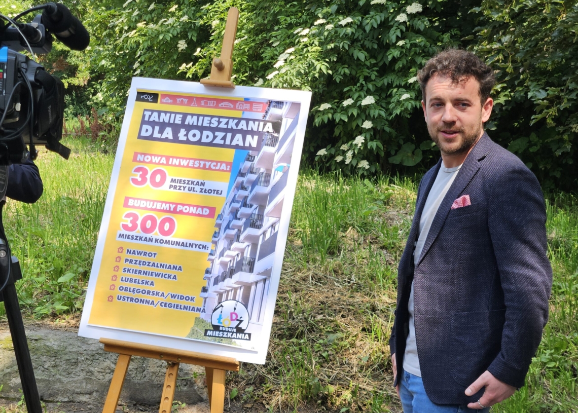 Łódź inwestuje w mieszkania. Ponad 150 lokali w budowie