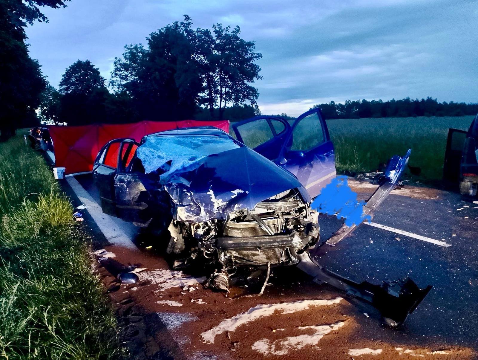 Śmiertelny wypadek pod Opocznem. Zginęła 20-letnia kobieta