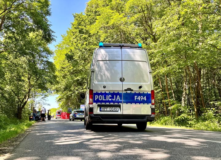 Tragiczny wypadek w powiecie radomszczańskim. 19-latek śmiertelnie potrącił rowerzystę