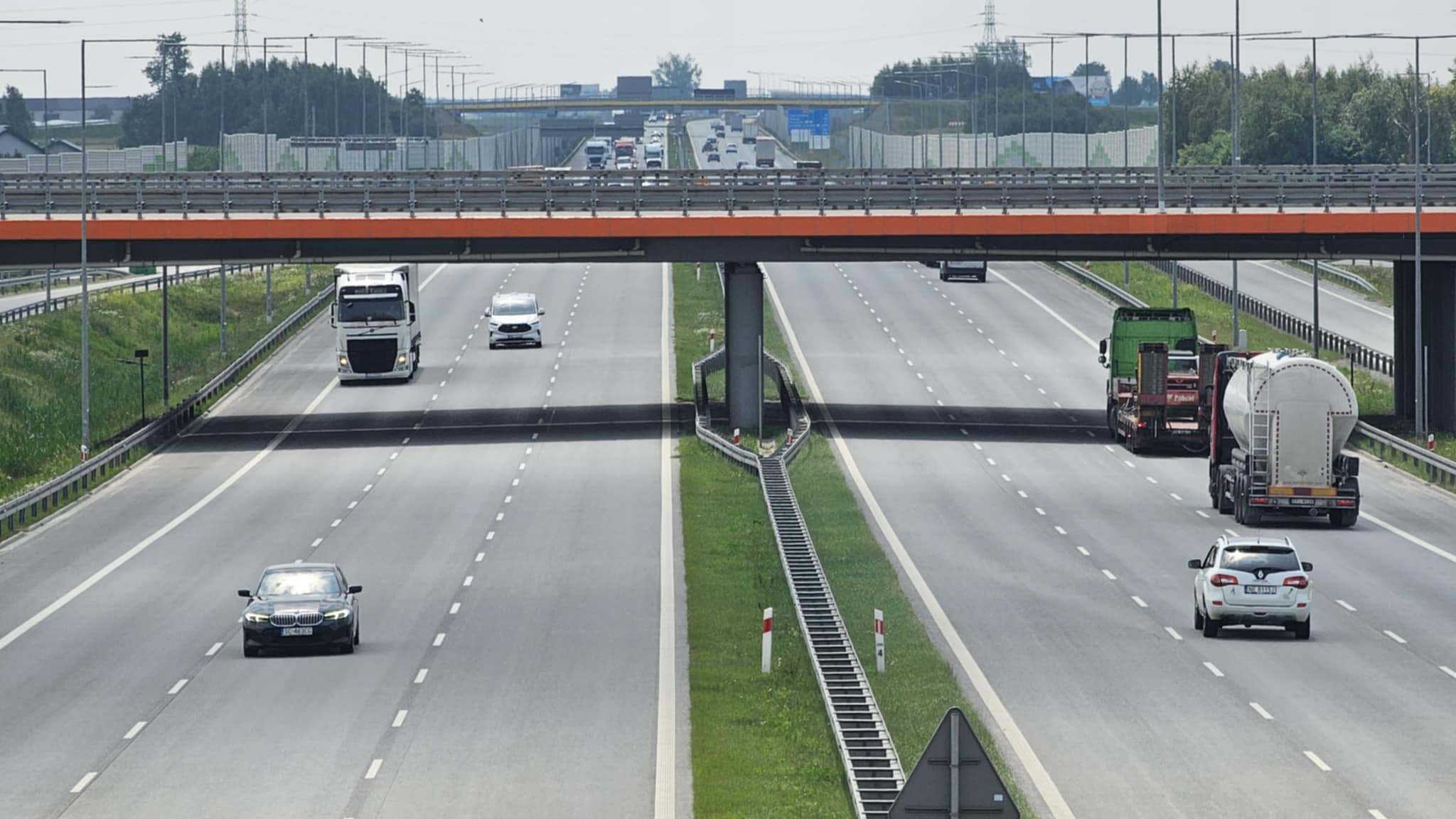 Kolejny odcinkowy pomiar prędkości na A1 w Łódzkiem