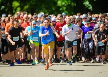 Dominik Stanek na Ice Cream Run 2024