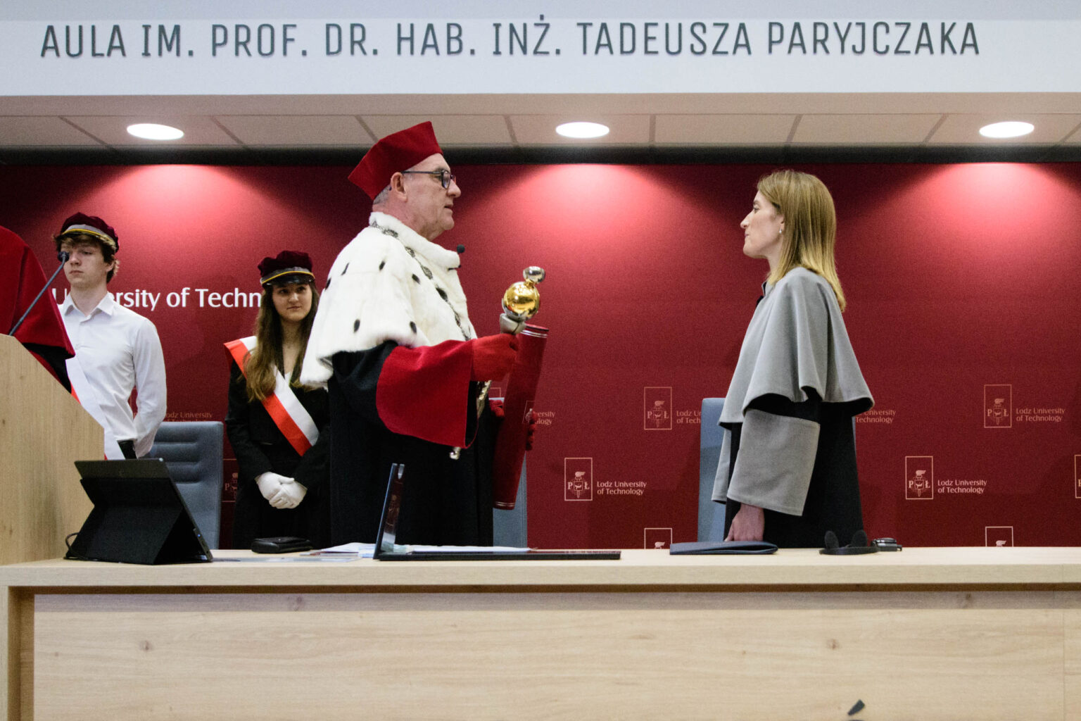 Doktorat Honoris Causa PL dla Roberty Metsoli Fot Sebastian Szwajkowski 2 1