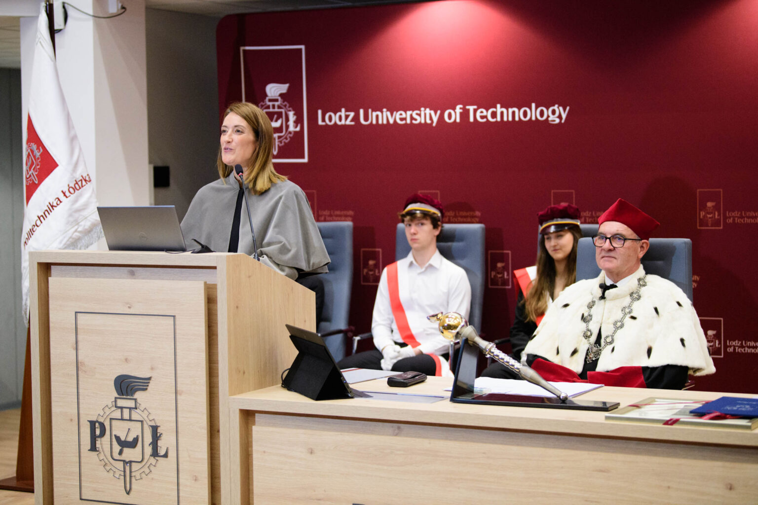 Doktorat Honoris Causa PL dla Roberty Metsoli Fot Sebastian Szwajkowski 37
