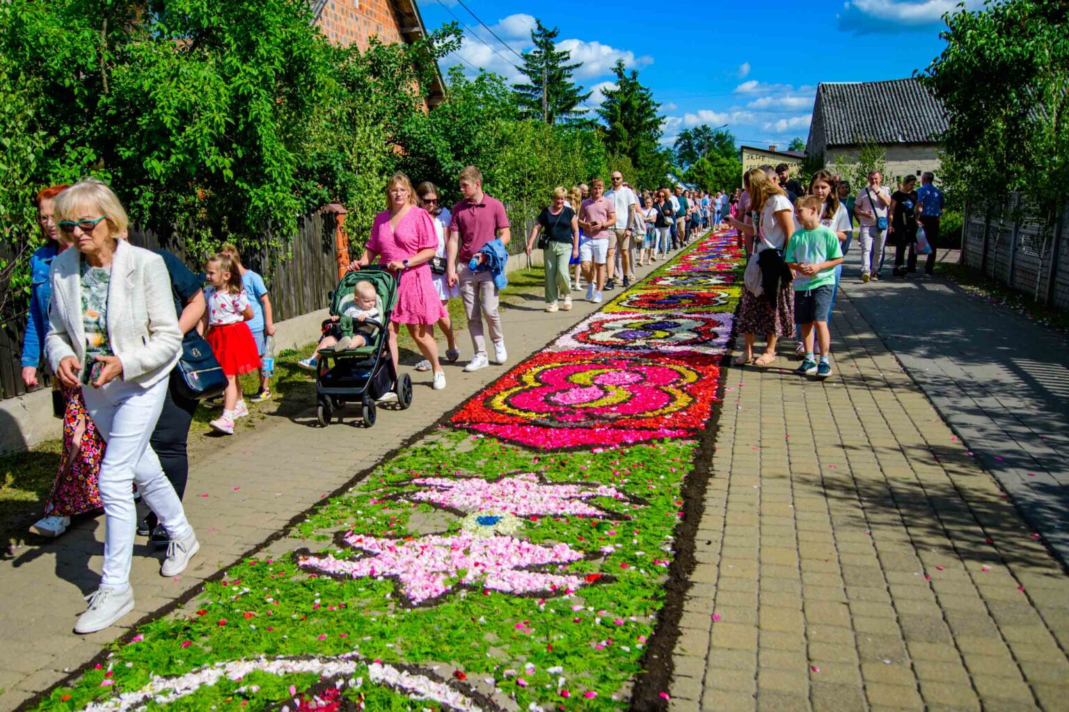 Dywany kwiatowe w Spycimierzu 2025 Fot Sebastian Szwajkowski 12