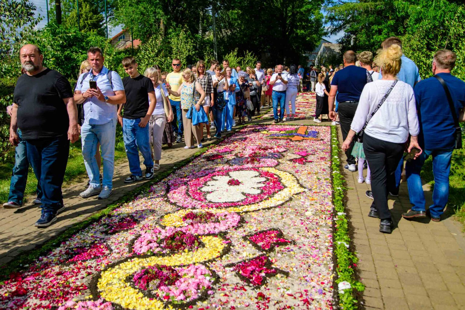 Dywany kwiatowe w Spycimierzu 2025 Fot Sebastian Szwajkowski 22