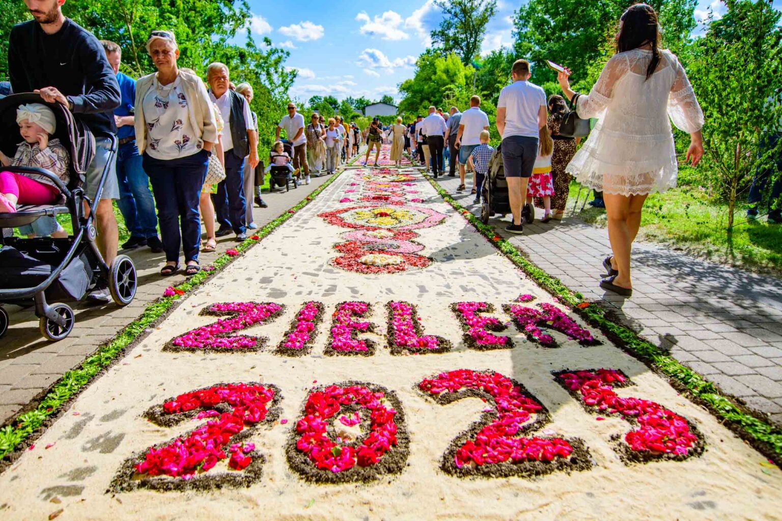 Dywany kwiatowe w Spycimierzu 2025 1