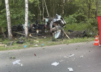 22-latek, który rozbił się na drzewie na Widzewie, był pijany i nie miał prawa jazdy