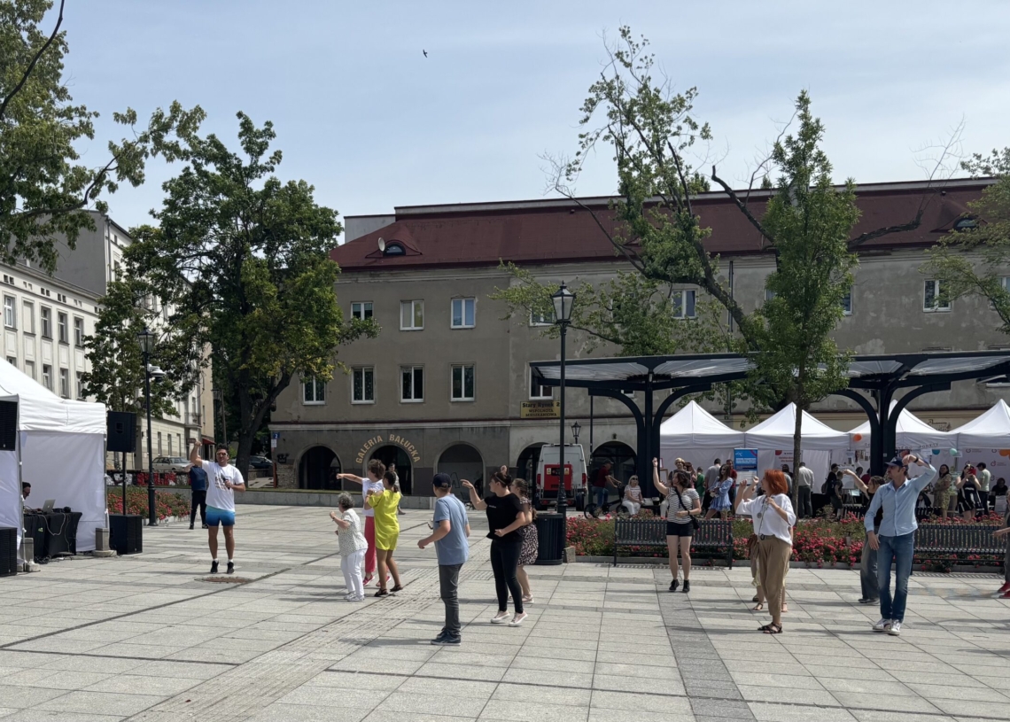 Piknik Bez Barier na Starym Rynku w Łodzi