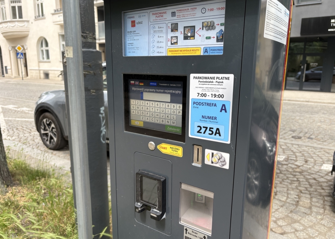 Rozszerzona SPP w Łodzi już od października. Co się zmieni? 1 parkomat