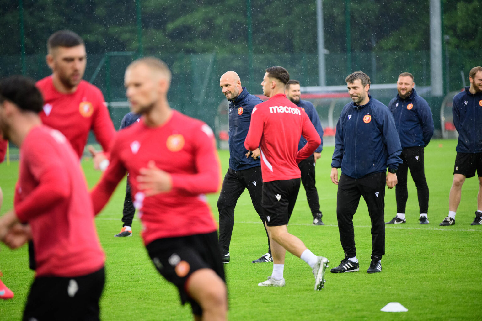 Konferencja Trenera i Trening Widzewa Fot Sebastian Szwajkowski 23