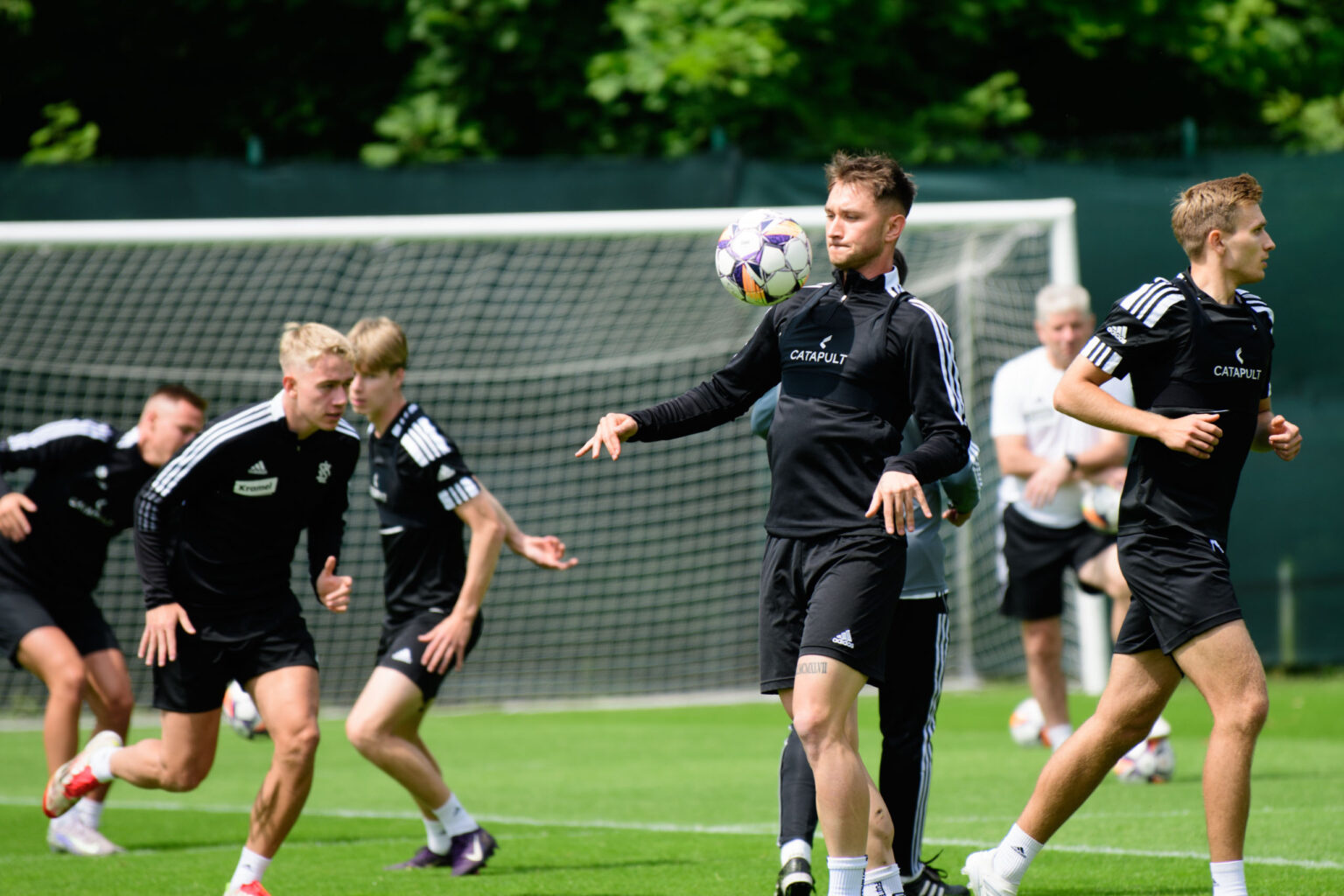 Konferencja trenera Pierwszy Trening LKS Fot Sebastian Szwajkowski 15