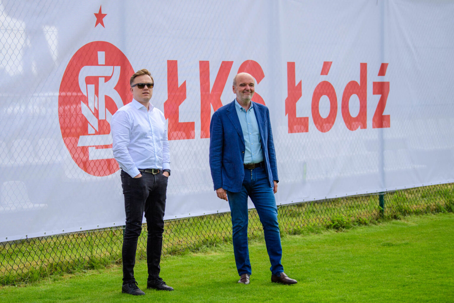 Konferencja trenera Pierwszy Trening LKS Fot Sebastian Szwajkowski 21