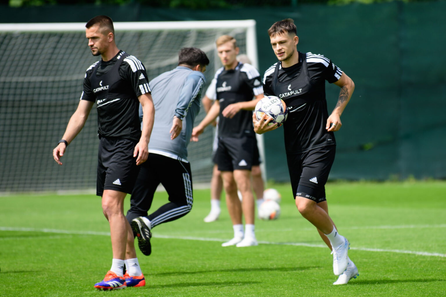 Konferencja trenera Pierwszy Trening LKS Fot Sebastian Szwajkowski 9