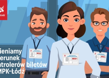 Od 1 lipca nowy wizerunek kontrolerów MPK Łódź