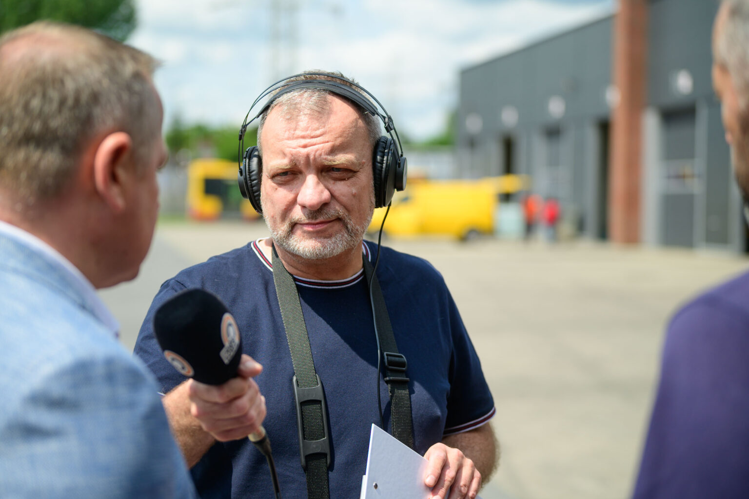 Marcin Mendalbaum w zajezdni MPK Limanowskiego Fot Sebastian Szwajkowski 2