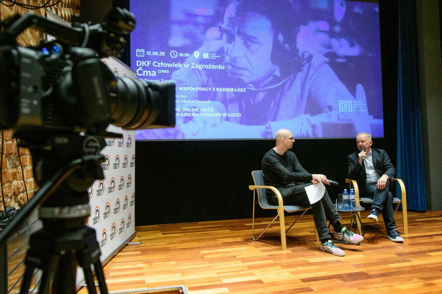 Mariusz Wozniczka w Muzeum Kinematografii Fot Sebastian Szwajkowski 21
