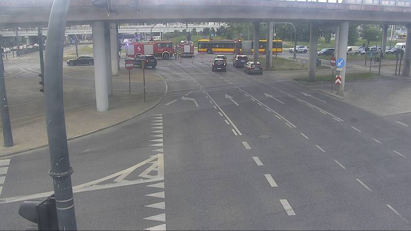 Wypadek przy dworcu Łódź Kaliska. Utrudnienia w stronę Retkini 2 Wypadek przy dworcu Łódź Kaliska
