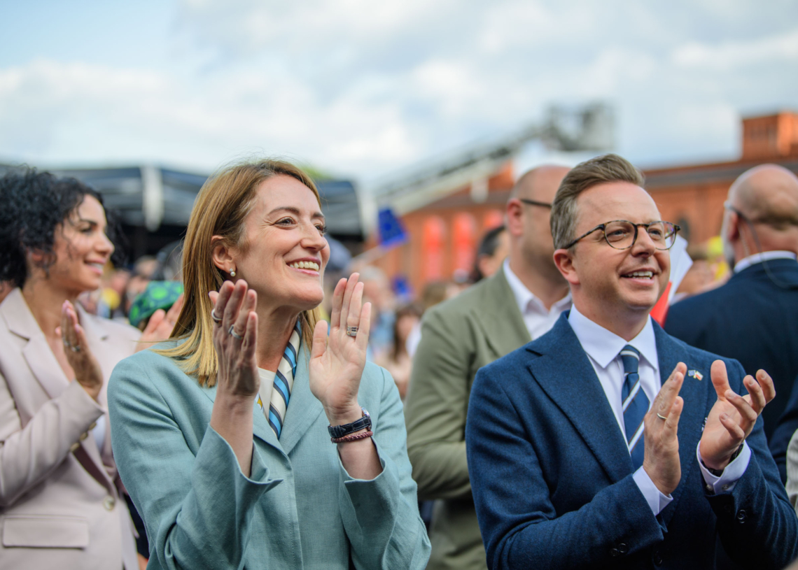 Dariusz Joński podsumowuje polską prezydencję w UE. "Zaraziliśmy Europę wspólnym poczuciem bezpieczeństwa" 1 Piknik Europejski w Manufakturze Fot Sebastian Szwajkowski 31