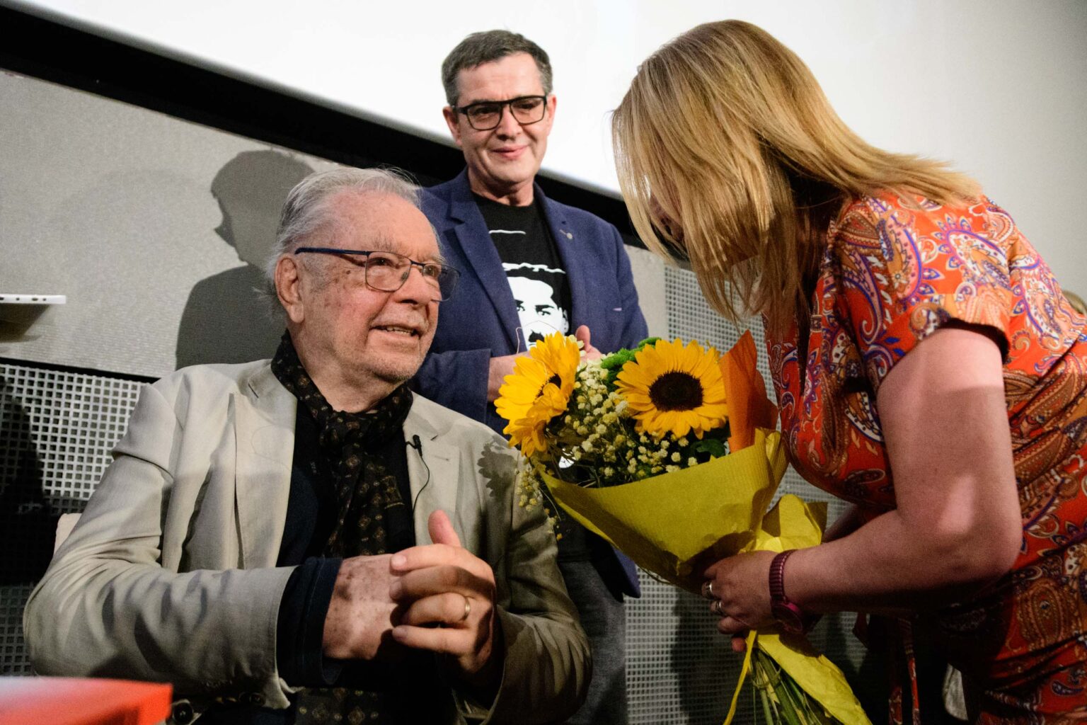 Spotkanie z Krzysztofem Zanussim w Kinie Charlie Fot Sebastian Szwajkowski 16