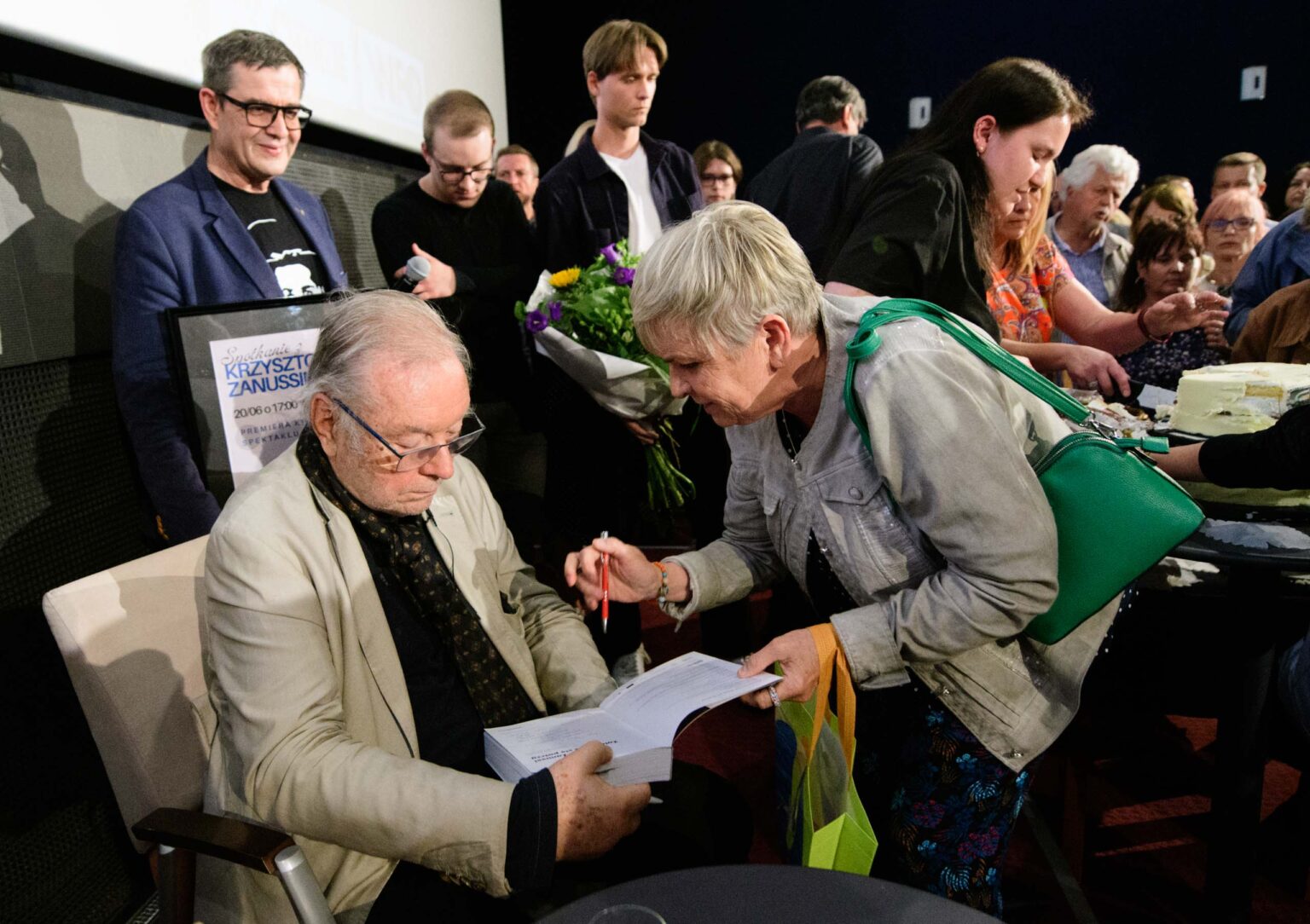 Spotkanie z Krzysztofem Zanussim w Kinie Charlie Fot Sebastian Szwajkowski 21