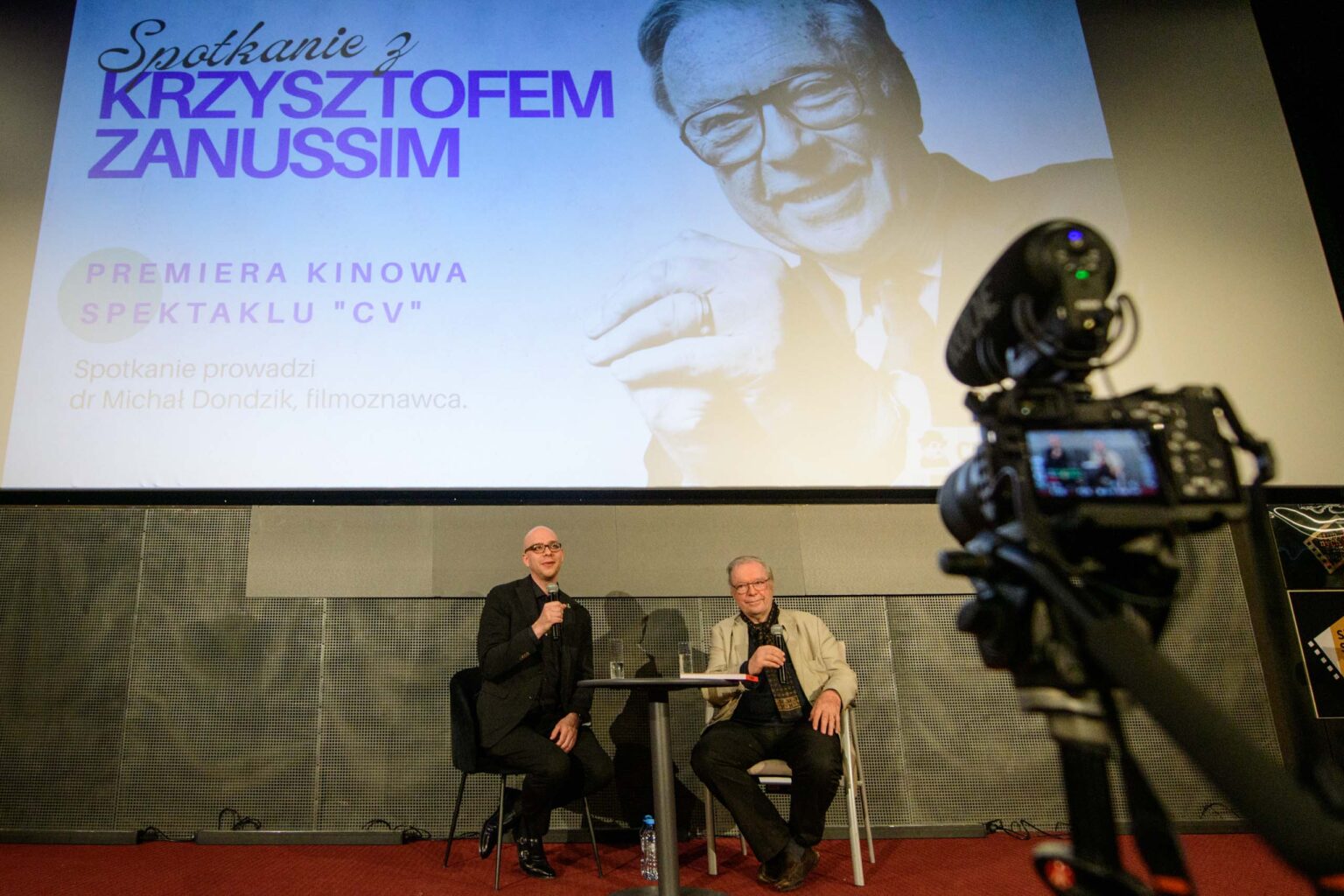 Spotkanie z Krzysztofem Zanussim w Kinie Charlie Fot Sebastian Szwajkowski 6