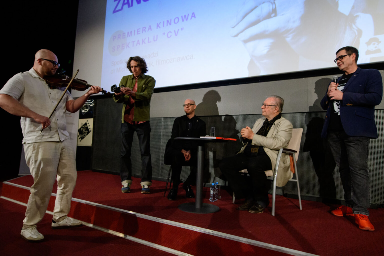 Spotkanie z Krzysztofem Zanussim w Kinie Charlie Fot Sebastian Szwajkowski 9