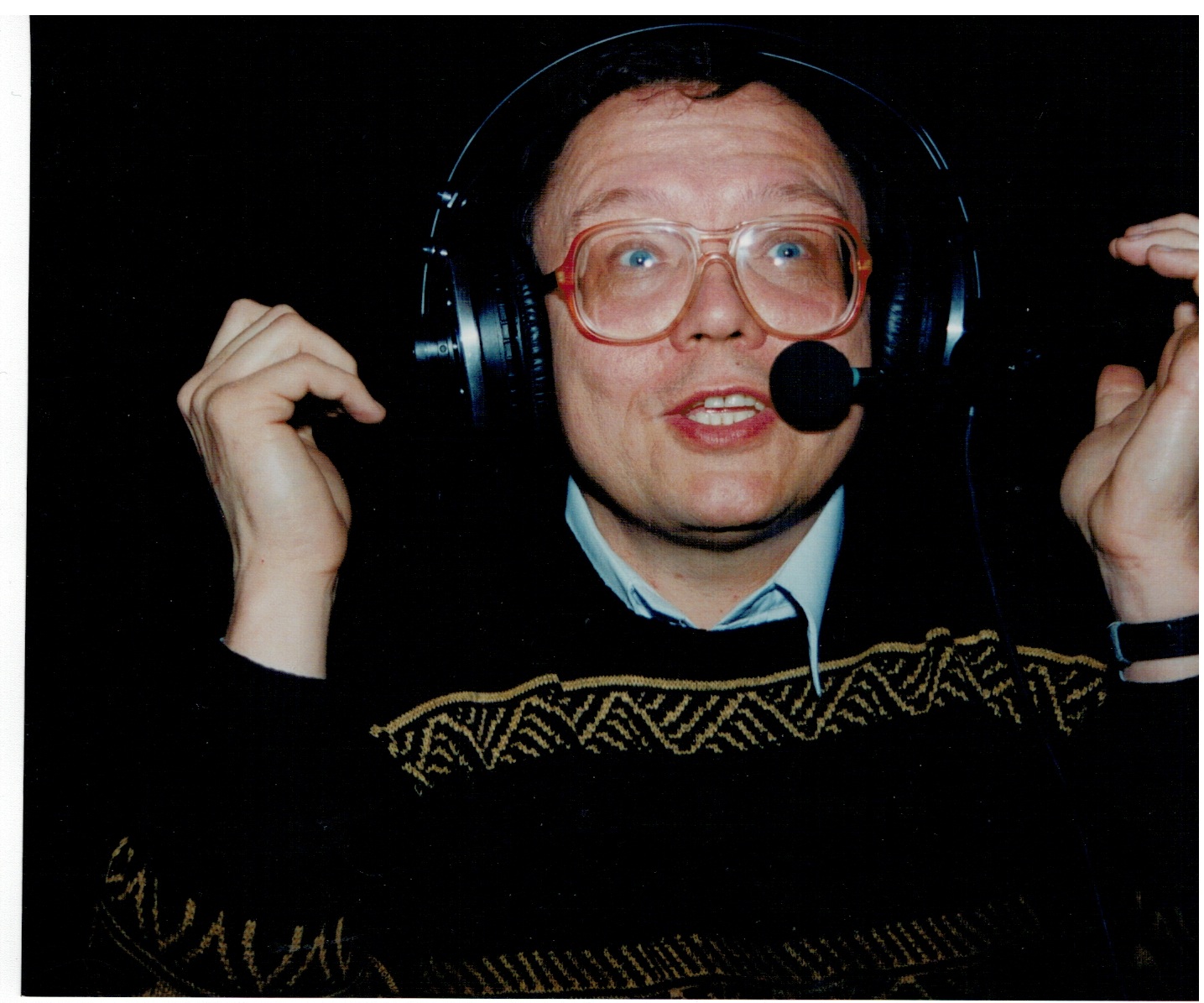 Dariusz Postolski podczas pracy