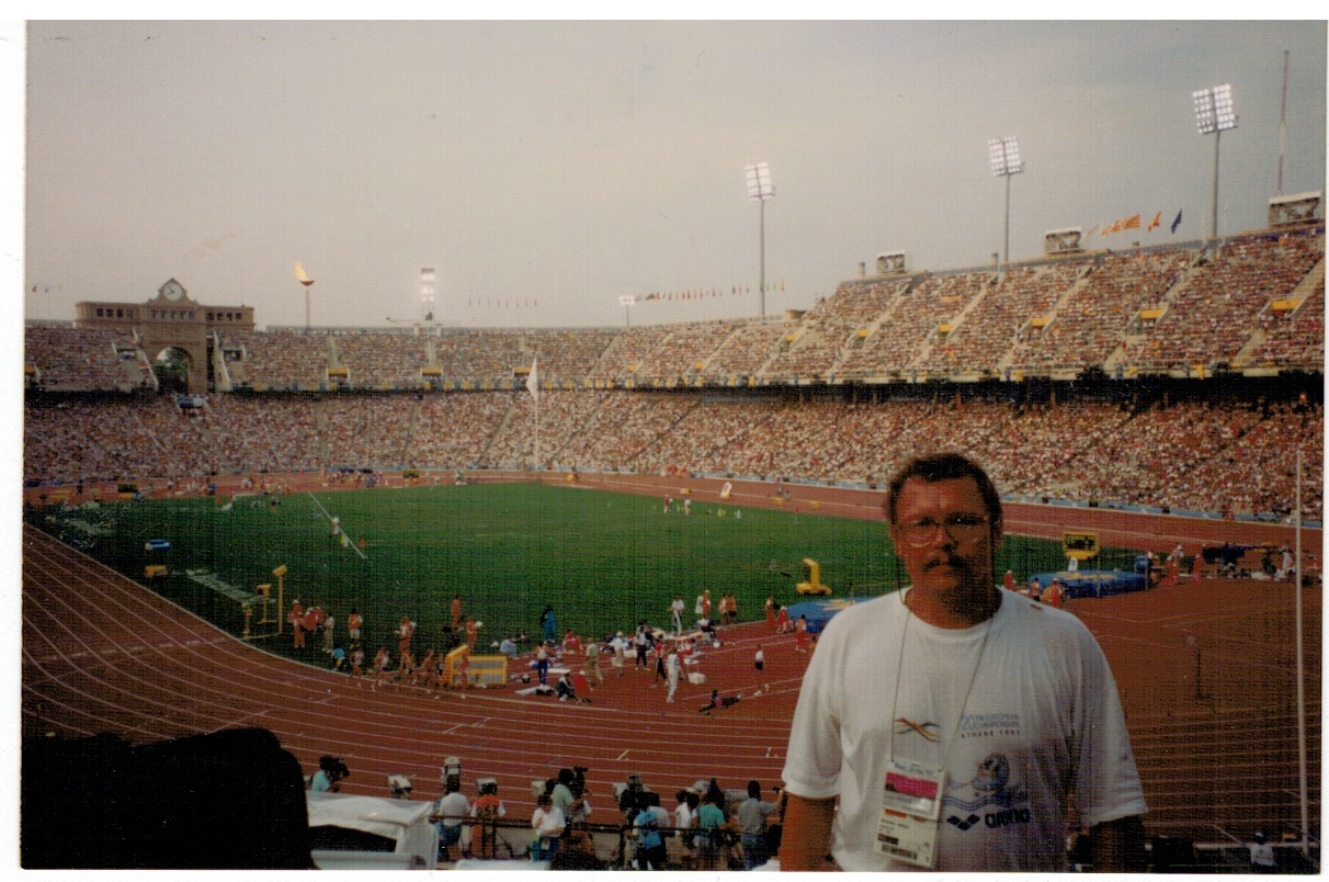 Dariusz Postolski na Igrzyskach Olimpijskich w Barcelonie '92