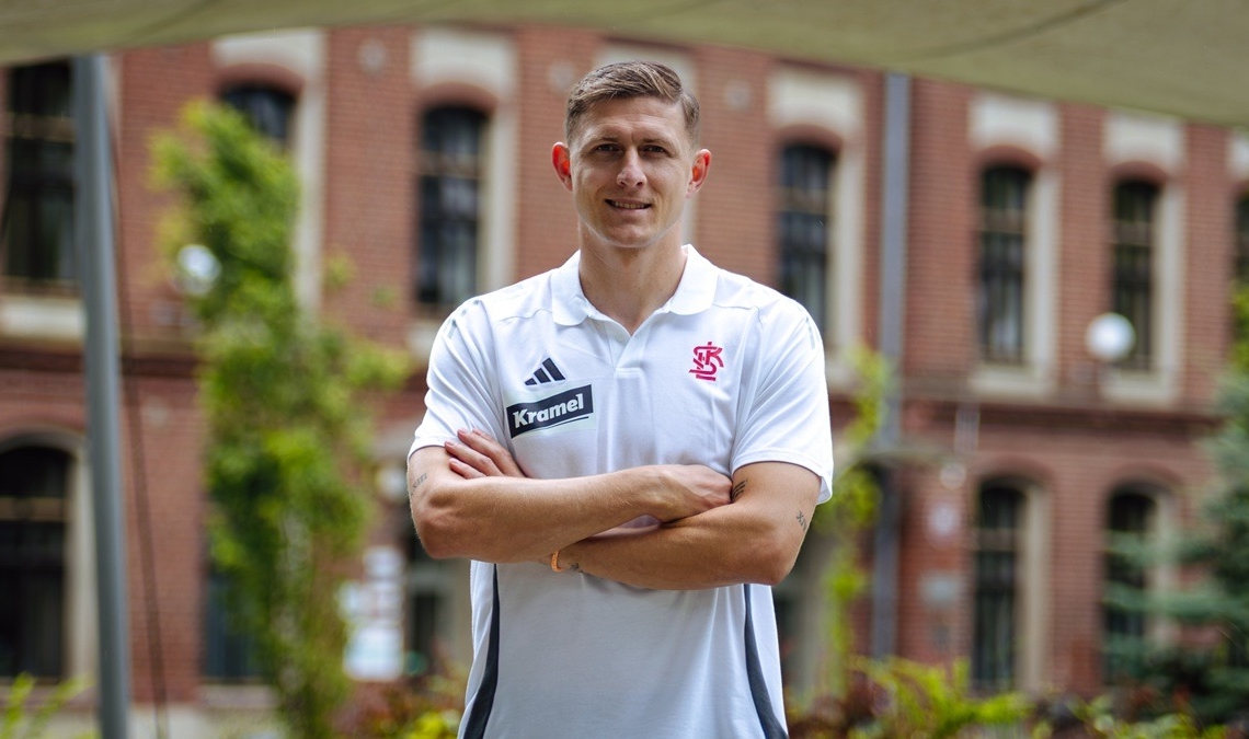 Fabian Piasecki w ŁKS Łódź