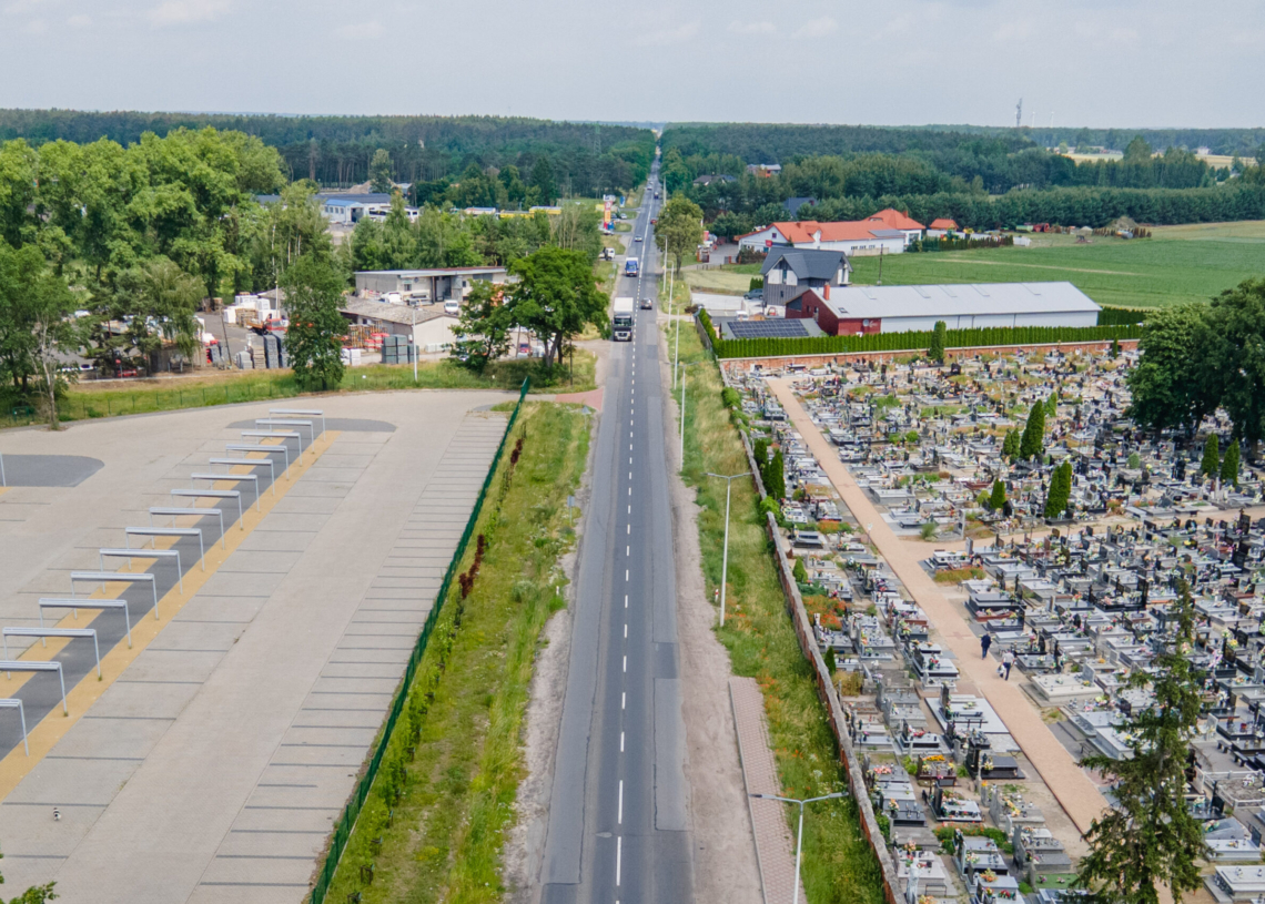 Dojazd do autostrady A2 będzie łatwiejszy. Dwie drogi do remontu 1 Dojazd do autostrady A2 będzie łatwiejszy, fot. foto: Piotr Wajman / Urząd Marszałkowski Województwa Łódzkiego
