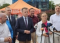 Mariusz Błaszczak w Piotrkowie Trybunalskim. Wsparł referenda