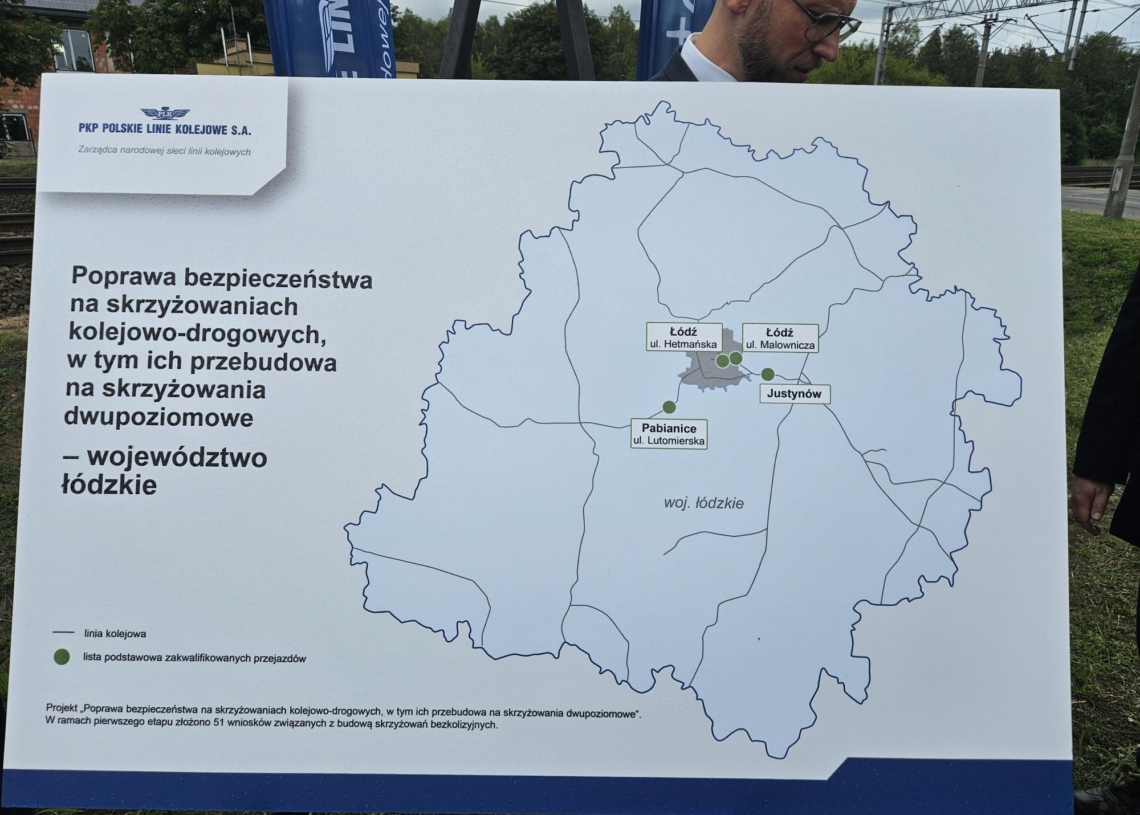 Wiadukt przy Malowniczej, tunel przy Hetmańskiej, kładka przy Henrykowskiej. Minister infrastruktury ogłasza kolejne łódzkie inwestycje