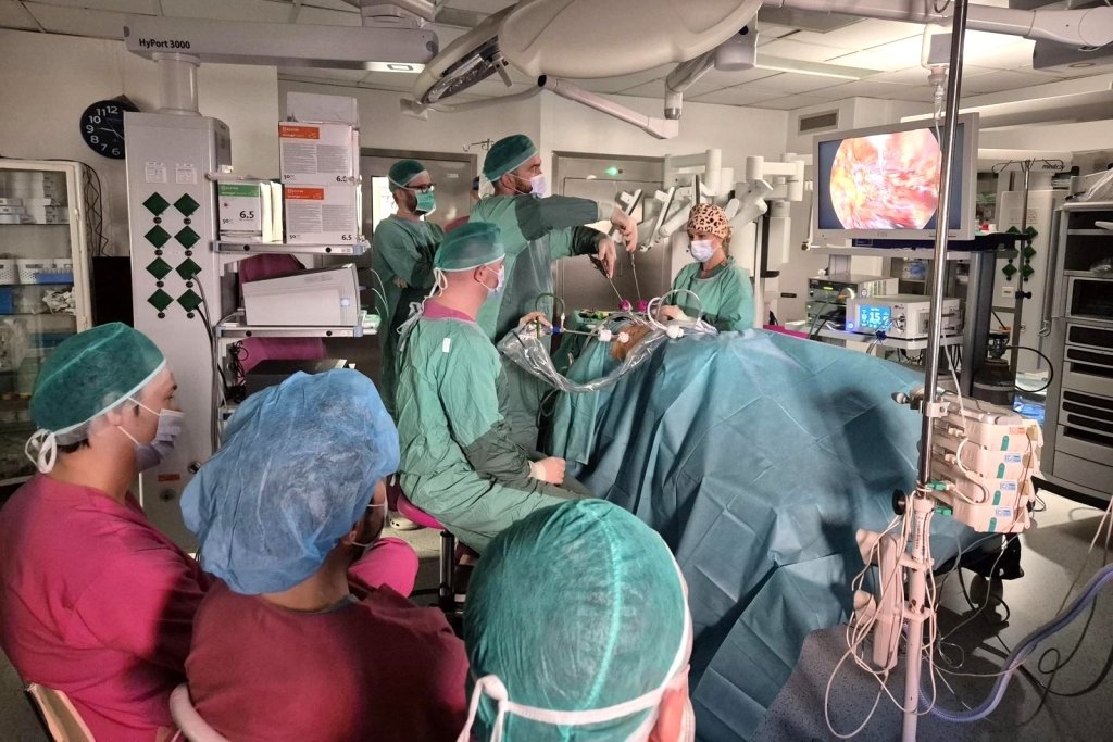 Bełchatów: Pierwsza operacja usunięcia guza nerki z użyciem robota Da Vinci w Łódzkiem 1 Bełchatów: Pierwsza operacja usunięcia guza nerki z użyciem robota Da Vinci w Łódzkiem