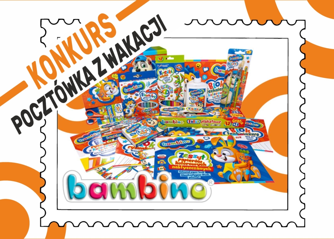 Konkurs „Pocztówka z wakacji” (28 lipca-15 sierpnia)