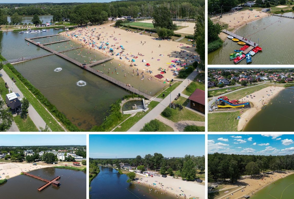 Miejsca nad wodą w Łódzkiem. Dojedziesz do nich pociągiem