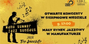 Sierpniowe jazzowe brzmienia – Manu Summer Jazz Sundays powraca!