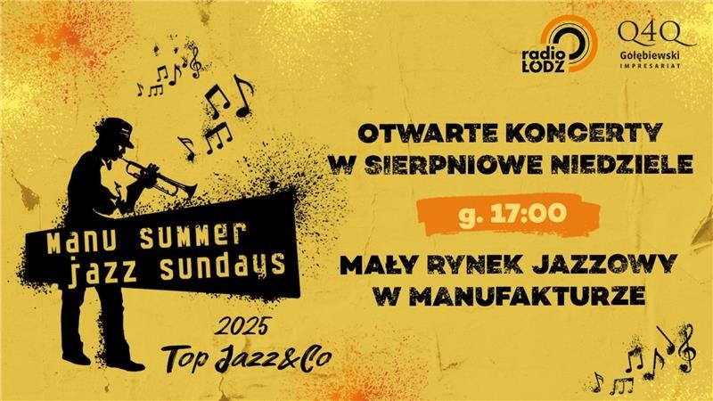 Sierpniowe jazzowe brzmienia – Manu Summer Jazz Sundays powraca!