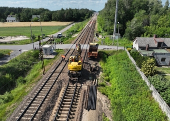 Ostatni etap przebudowy linii Skierniewice-Łowicz. Inwestycja za 82 mln zł dobiega końca