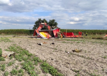 Lotnicza tragedia pod Piotrkowem Trybunalskim. Wkrótce poznamy przyczyny wypadku