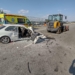 Groźny wypadek na S8. Ranne są 4 osoby, interweniował helikopter LPR 9 Groźny wypadek na S8. Ranne są 4 osoby