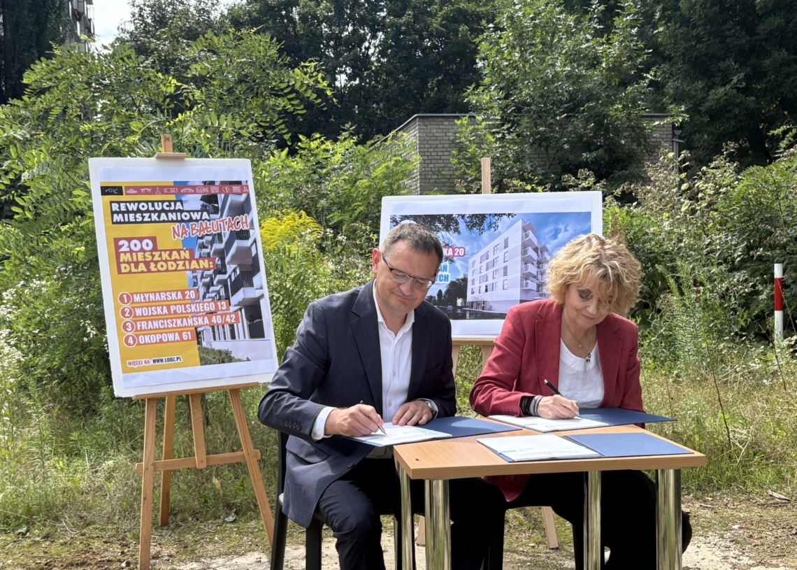 Nowe mieszkania na Bałutach. Podpisano pierwszą umowę