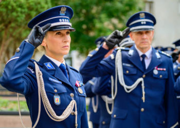 Święto Policji 2025. Awanse i odznaczenia dla funkcjonariuszy/fot. Sebastian Szwajkowski