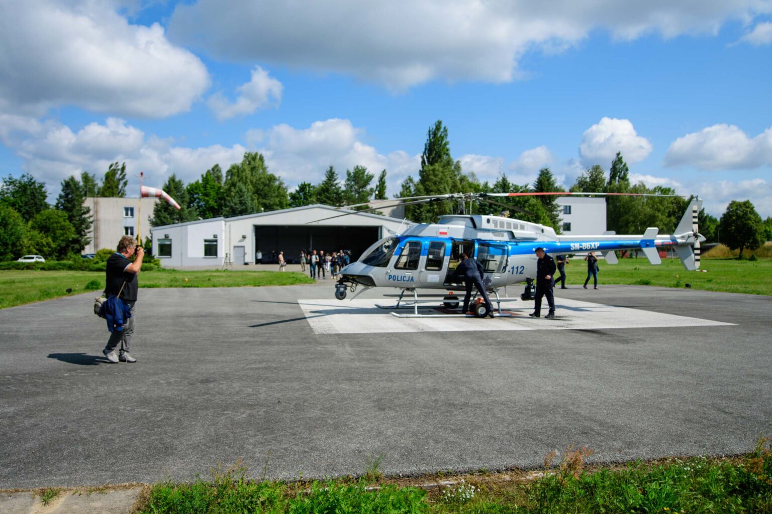 Nowy helikopter łódzkiej policji Fot Sebastian Szwajkowski_10 Nowy helikopter lodzkiej policji Fot Sebastian Szwajkowski 10