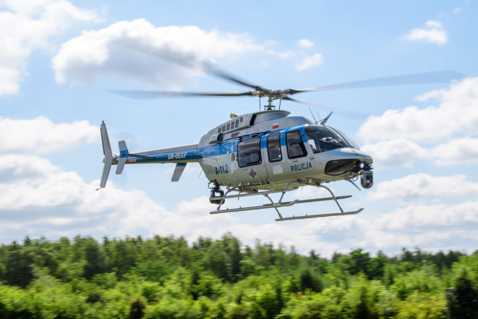 Nowy helikopter łódzkiej policji Fot Sebastian Szwajkowski_27 Nowy helikopter lodzkiej policji Fot Sebastian Szwajkowski 27