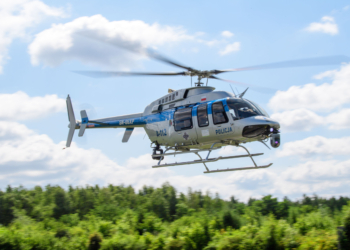 Nowy śmigłowiec operacyjny łódzkiej policji