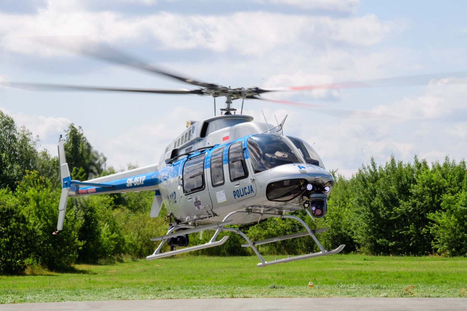 Nowy helikopter łódzkiej policji Fot Sebastian Szwajkowski_30 Nowy helikopter lodzkiej policji Fot Sebastian Szwajkowski 30