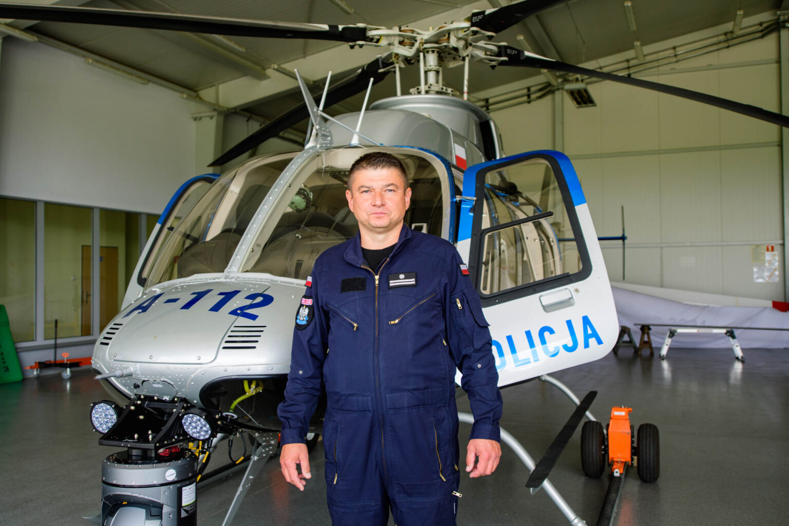 Nowy helikopter łódzkiej policji Fot Sebastian Szwajkowski_7 Nowy helikopter lodzkiej policji Fot Sebastian Szwajkowski 7